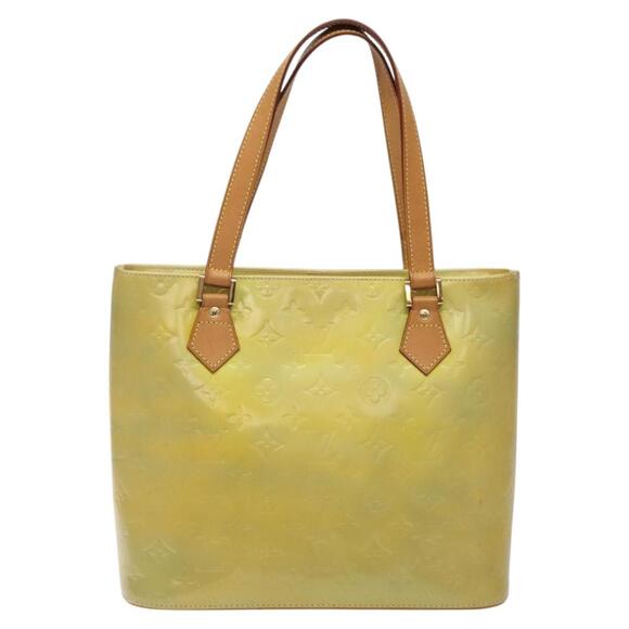 LOUIS VUITTON Monogram Vernis Houston Hand Bag Gris M91053 - Picture 13 of 16